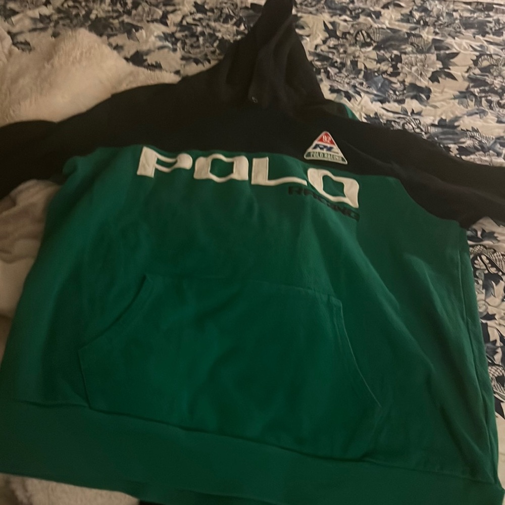 Authentic polo hoodie worn once XL